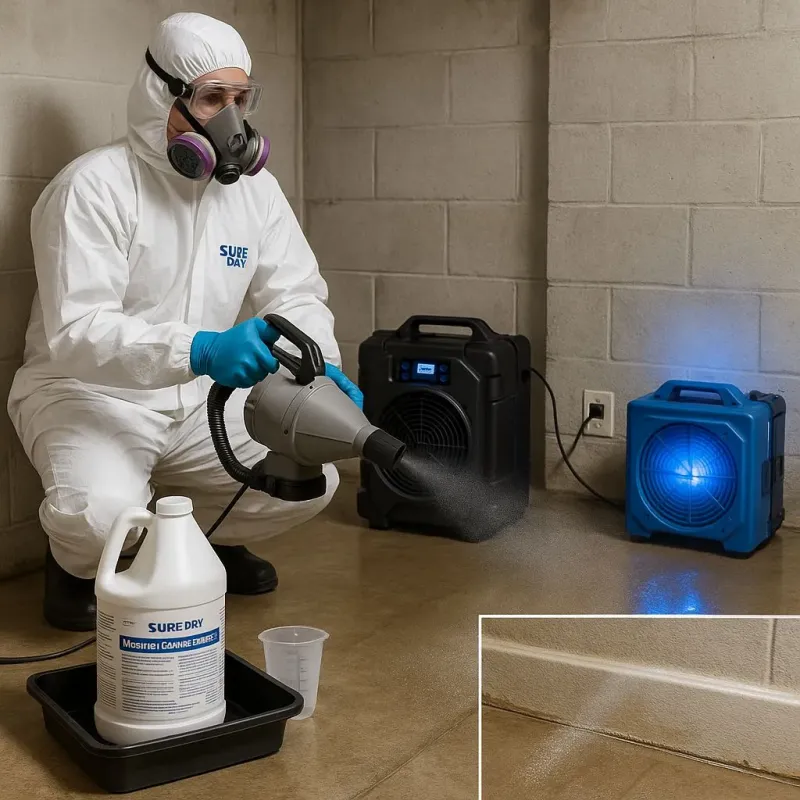 Sanitization and Odor Removal process in Washington, MO