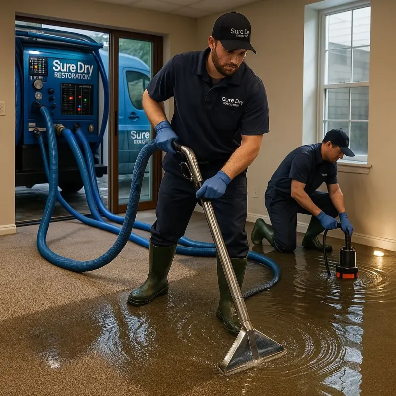 Water Extraction and Removal process in Washington, MO